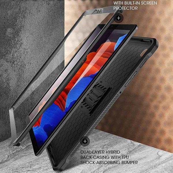 SUPCASE UB PRO Luxus Komplett Schutzhülle Galaxy Tab A7 Lite 8.7" (2021) schwarz